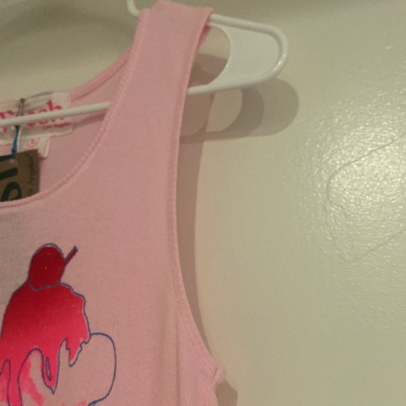 NEW Ice Cream Cone Los Angeles Pink Tank Top - Picture 5 of 12